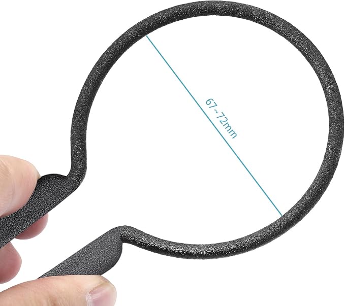 Neewer® Rubber-Coated Metal Camera Lens Filter Remover Wrench Set Kit, Fit 67mm - Image 5