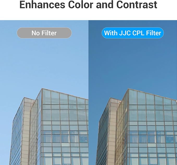 JJC 52mm Circular Polarizer Polarizing CPL Filter - Image 3