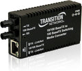 Transition Networks Mini 10/100 Bridging Fiber Media Converter 10MB LAN by Unknown