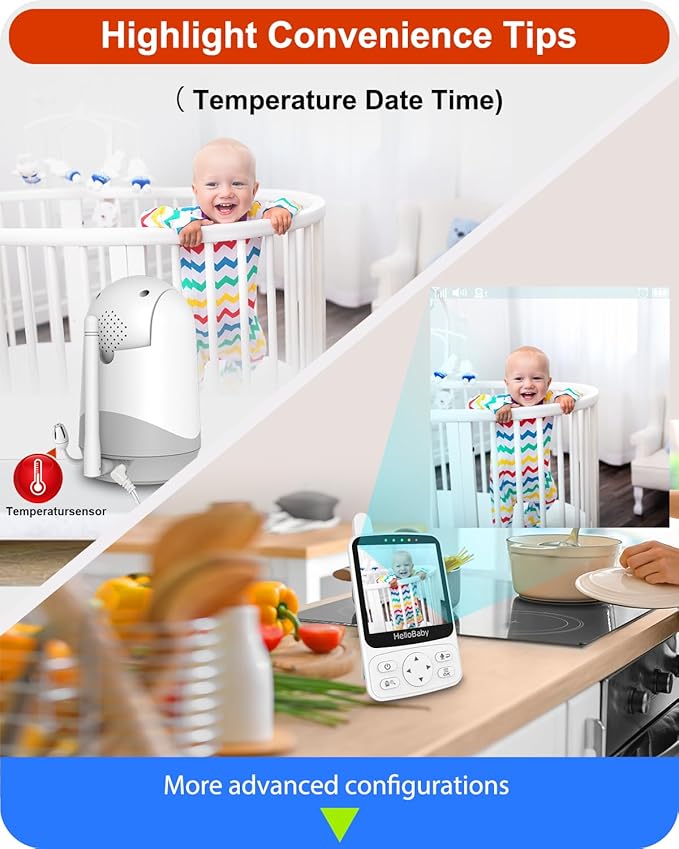 HelloBaby No WiFi Baby Monitor - Image 6