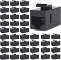 40 Pack Ethernet Coupler RJ45 Keystone Network Coupler Cat6 Cat5e Cat5 Keystone by VANDESAIL
