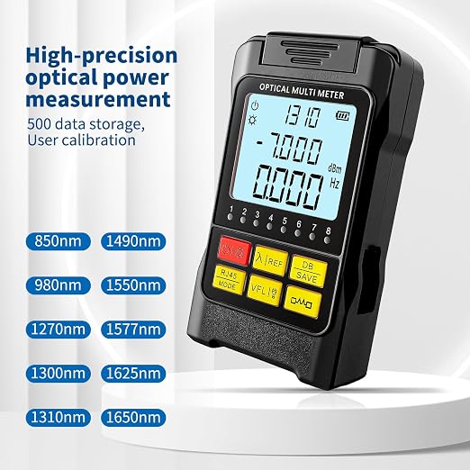 Portable 5-in-1 Fiber Optic Cable Tester - Image 3