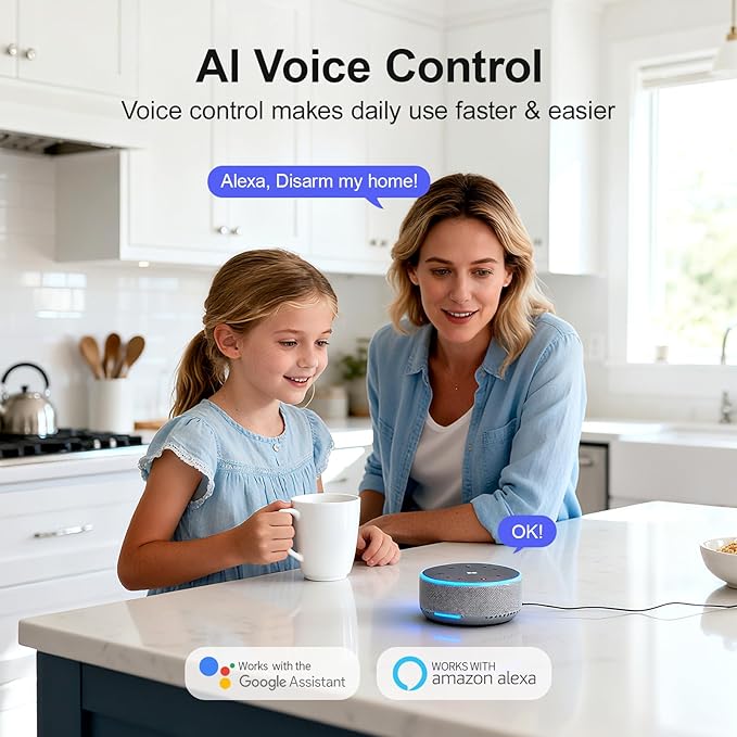Wireless Alarm System for Home Security, SOS Button, Window Alarms, APP Control - Image 5