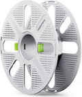 Quick-Swap Reusable Spool for Refill Filament, Two-Finger Press Design by MarsWork