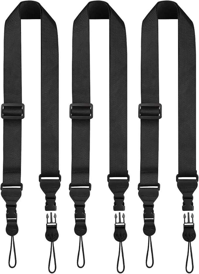 FIEIL 3 Pack Nylon iPad Strap, Adjustable Camera Neck Strap, Comfortable by FIEIL