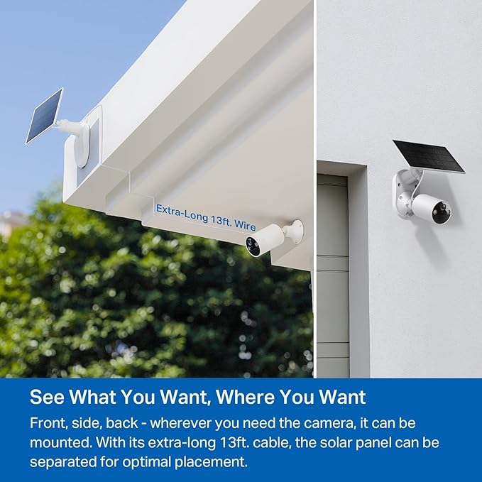Tapo SolarCam 1080p Outdoor Wireless Security Camera, Battery Power - Image 4