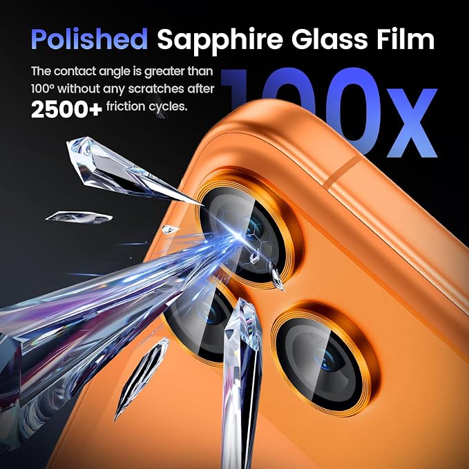 Tensea for iPhone 17 Pro Camera Lens Protector, Metal Aluminum Alloy Tempered - Image 6