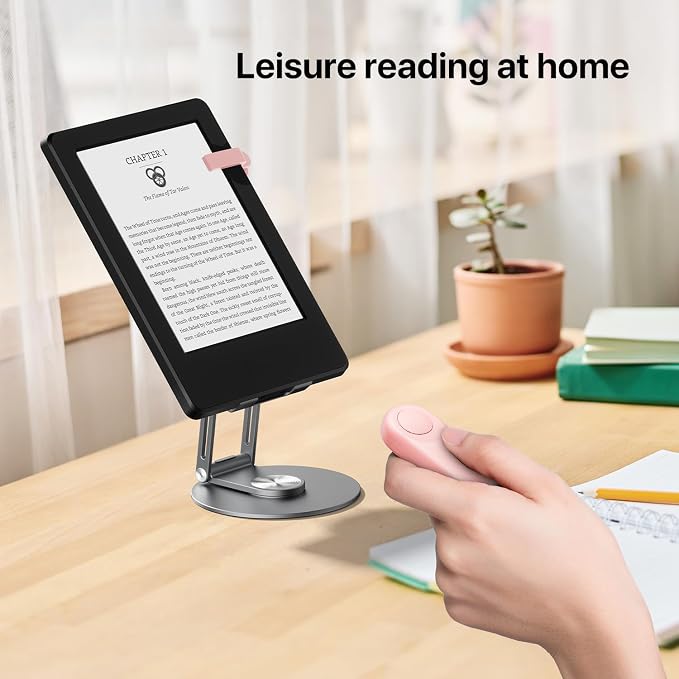 RF Remote Control Page Turner for Kindle Paperwhite Accessories Ipad Reading - Image 4