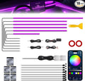 RGB Acrylic Interior Car LED Strip Light by MAODANER