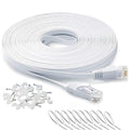 DAYEDZ Ethernet Cable 100 ft, Cat 6 Flat Cable Slim Long Cat6 High Speed by DAYEDZ