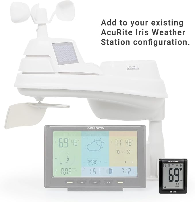 AcuRite Wireless Nano Display for AcuRite Iris® Home Weather Station - Image 5