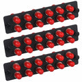 3-Pack 12 Simplex ST Fiber Patch Panel by Duogaliaopticalfiberproduct