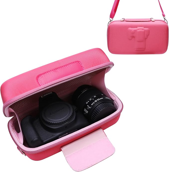 LTGEM Camera Case for Canon EOS Rebel T7 / R50 / R100 / R50 V / T6 / R8 / R10 / by LTGEM