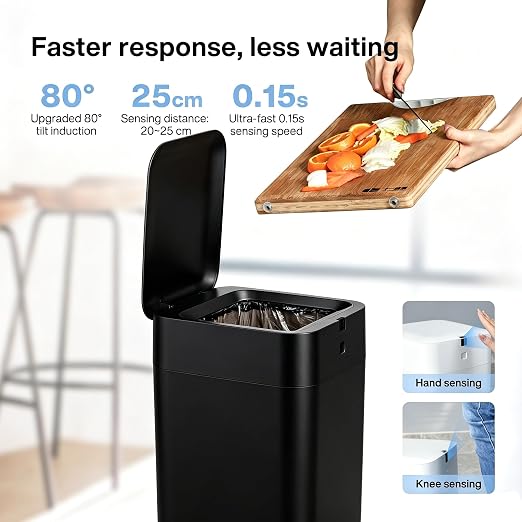 Airdeer Automatic Trash Can, 4 Gallon Self Sealing and Self-Changing Smart - Image 4