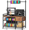 3D Printer Stand with Filament Storage – Tall 66" Heavy Duty Metal 3D Printer by Anrigeail