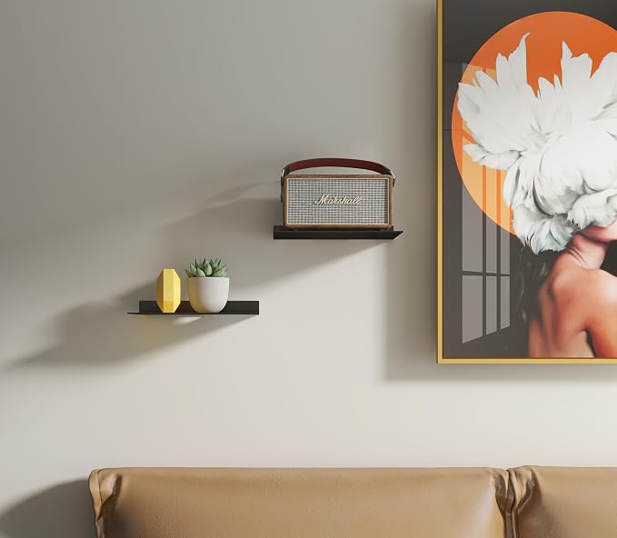 Floating Shelves for Wall, 3.0mm Thick Aluminium Alloy Floating Shelves - Image 4