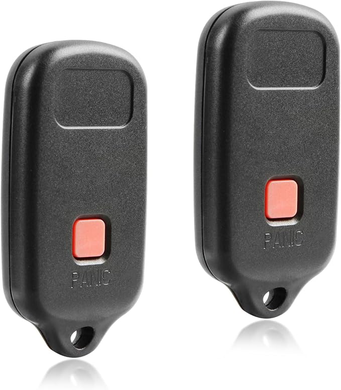 2X for Toyota 4Runner Key Fob Cover Shell Case & Button Pad Replacement - Image 2