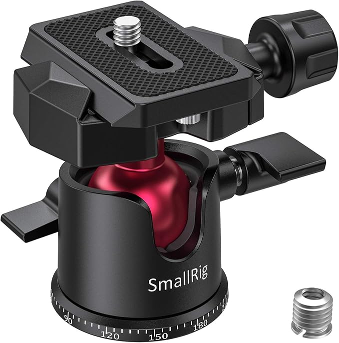 SmallRig Mini Ball Head, Tripod Head Camera 360° Panoramic by SmallRig