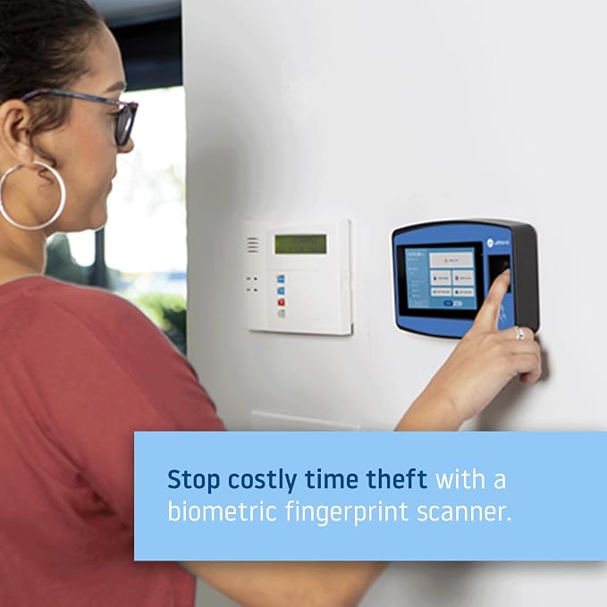 uAttend NX2500 Biometric Fingerprint, PIN Time Clock - Image 8