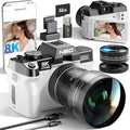NBD 8K Digital Cameras for Photography, 64MP Camara Fotograficas, Travel by NBDOfficialFlagship