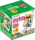 Fujifilm Instax Mini Instant Film, 10 Sheets x 5 Packs by FUJIFILM