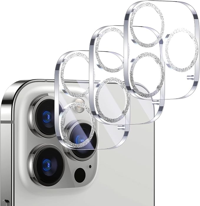 UniqueMe 3 Pack Compatible for iPhone 14 Pro Max/iPhone 14 Pro Camera Lens by UniqueMe