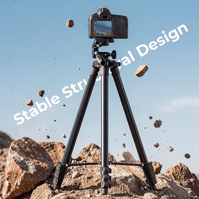 KINGJOY 71" Lightweight Camera Tripod - Image 3