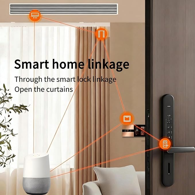 Mini Zigbee Motor with Plug for Smart Curtain Track System, Motorized Curtains - Image 8