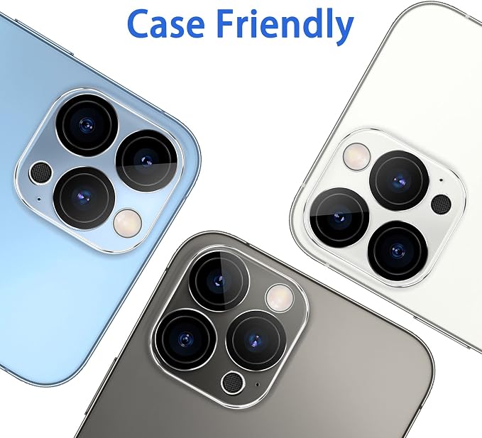 Dengduoduo 3 Pack Tempered Glass Camera Lens Protector - Image 7