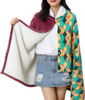 Juejuezi Hooded Wearable Blanket Hoodie Throw Blanket Cloak Cosplay Costume by Juejuezi