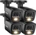 ANNKE 4 Packs 1080P HD TVI Home Security Camera Outdoor Indoor, IP66 Waterproof by ANNKE