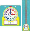 Junkin 25 Pcs Teaching Clock Kit, Learning Clocks by Junkin