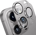 WSKEN for iPhone 16 Pro/iPhone 16 Pro Max Camera Lens Protector, Metal Aluminum by SmartProtectionGreenerFuture