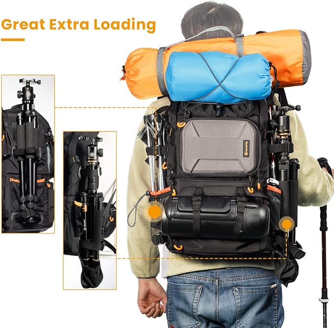 TARION 27L Extra Large Camera Backpack - 2 in 1 Professional Camera Bags - Image 5
