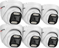 MWRCTV 8MP POE IP Camera Outdoor, 4K Turret Security Dome Camera 2.8mm Wide by MWRCTV