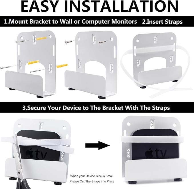 Cable Box Wall Mount Modem Adjustable Wall Mount - Image 4