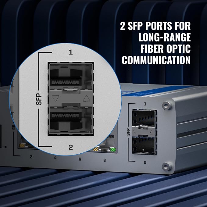 Teltonika TSW210 Industrial Unmanaged Ethernet Switch - Image 4
