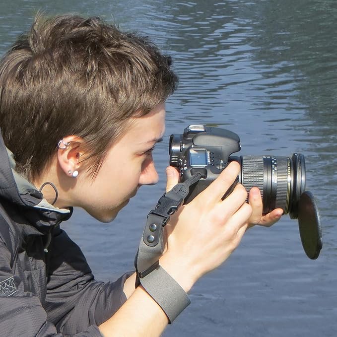 OP/TECH USA SLR Camera Wrist Strap – Neoprene Quick Release Strap - Image 5