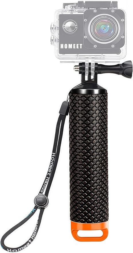 Handler Floating Hand Grip, Underwater Hand Stick Monopod Pole Compatible by Homeet