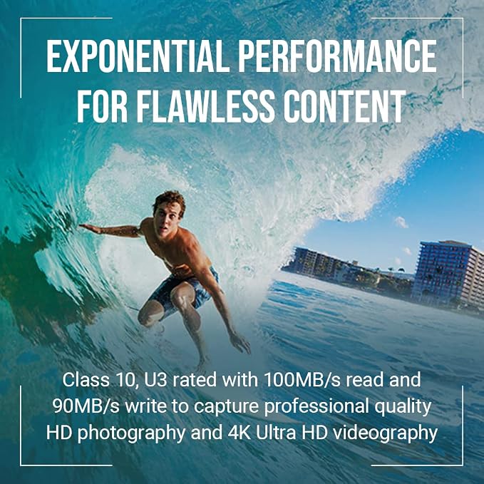 PNY P-SDUX512U3100PRO-GE 512GB PRO Elite Class 10 U3 V30 microSDXC Flash Memory - Image 3