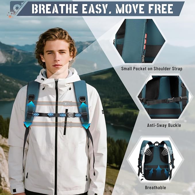RAINSMORE Camera Backpack Hard Shell - Image 9