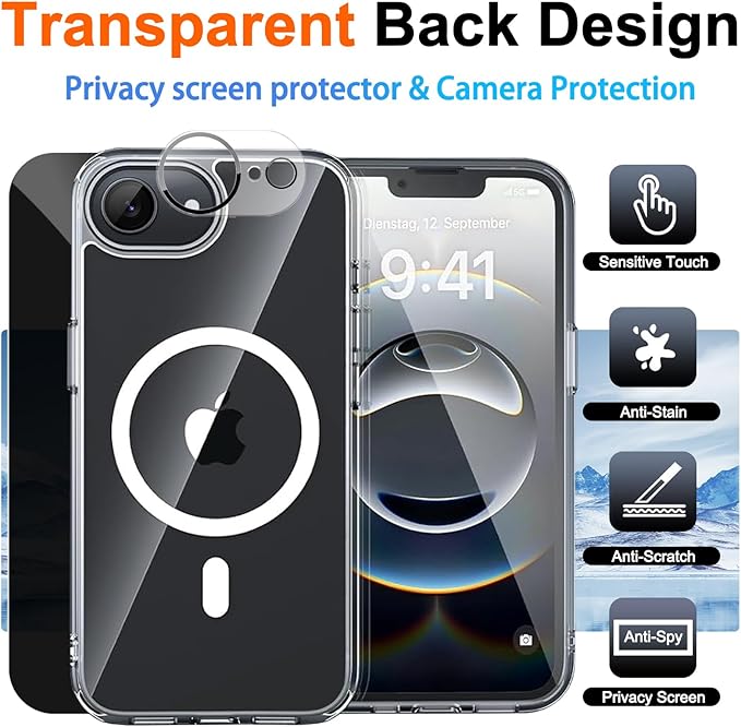 Clear for iPhone 17e Case & iPhone 16e Case - Image 2