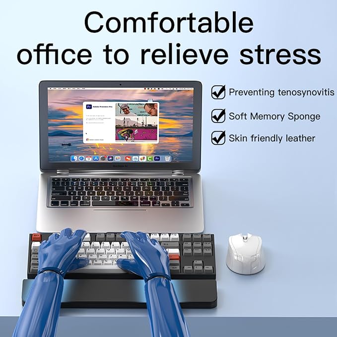 Ergonomic Keyboard Wrist Rest Cleaning Kit, 22 in 1 Cleaning Kits Wrist Rest - Image 4