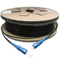 100 Meters SC to SC Fiber Optic Patch Cable, Outdoor Armored Single Mode SC/UPC by Bangun