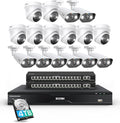 ZOSI 32CH 4K PoE Security Camera System, Face Person Vehicle Detection by ZOSI