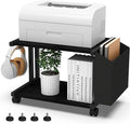 VEDECASA 2 Tier Black Printer Stand by VEDECASA