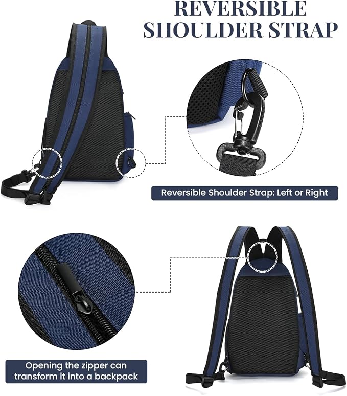 BAIGIO Camera Sling Bag Small Camera Backpack - Image 6