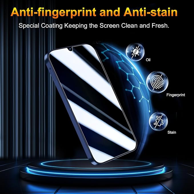 QsmQam 3 Pack Screen Protector for Samsung Galaxy A17 5G + 3 Pack Camera Lens - Image 5