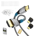 Certified HDMI® Cable, Real 8K Cable /5M, Ultra HD Braided Cord, Supports by Conable