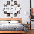 Datesno DIY Family Photo Frame Wall Clock Decal by Datesno